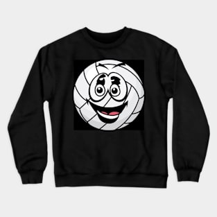 Funny Face Black and White Crewneck Sweatshirt